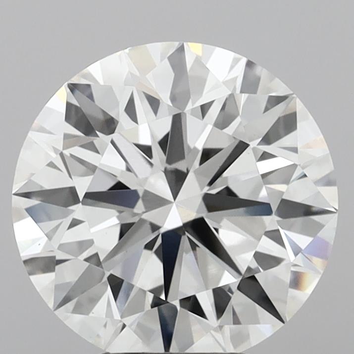 5.25ct E VS1 Round Brilliant CVD Diamond
