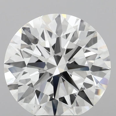 5.25ct E VS1 Round Brilliant CVD Diamond