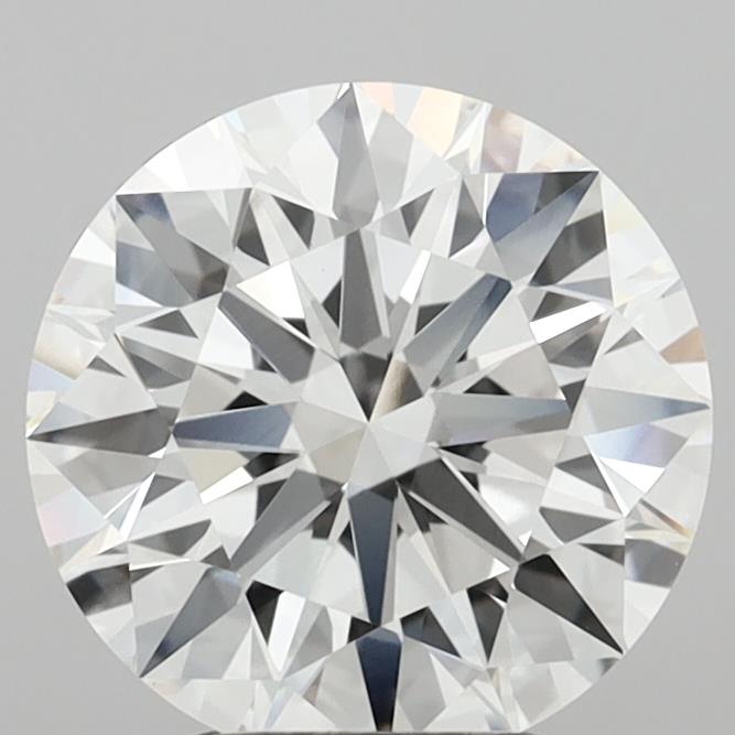 3.54ct E VVS2 Round Brilliant CVD Diamond