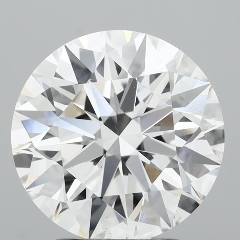 3.05ct F VS1 Round Brilliant CVD Diamond