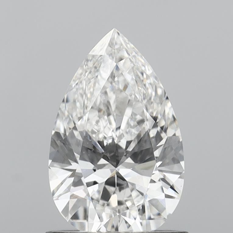 1ct E VVS2 Pear Shaped CVD Diamond