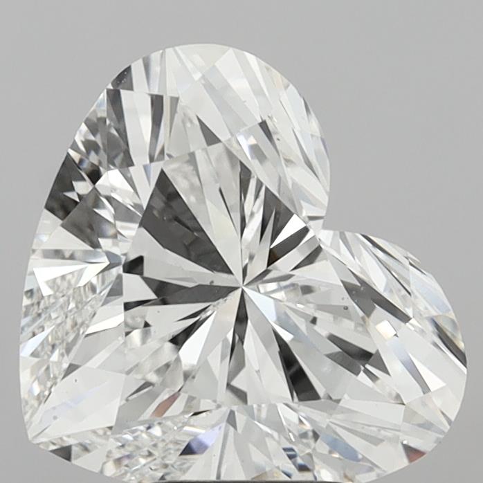 5.04ct F VS1 Heart Shaped CVD Diamond