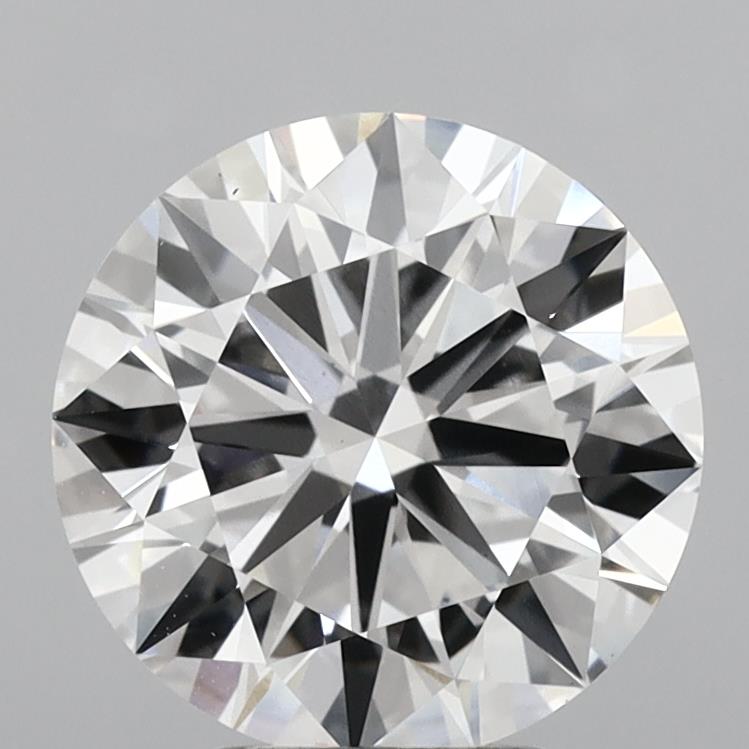 4.05ct E VS1 Round Brilliant CVD Diamond