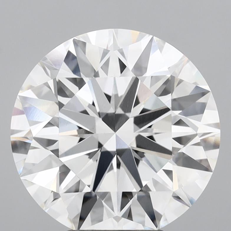 5ct F VVS2 Round Brilliant CVD Diamond