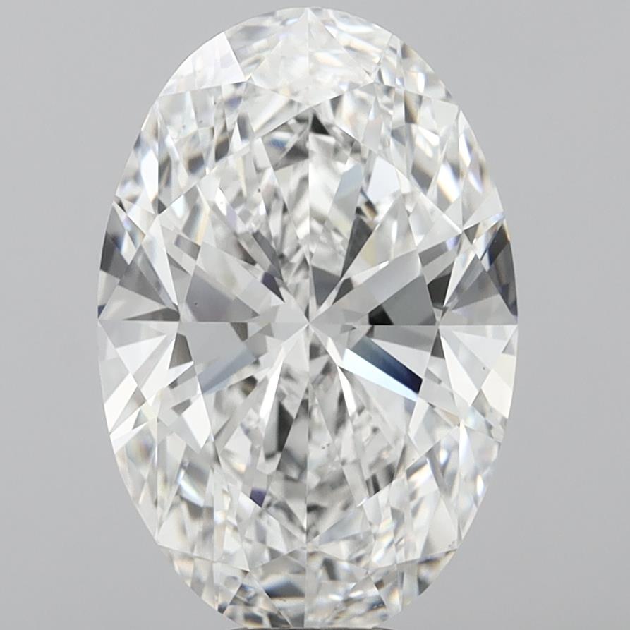 10.55ct E VS1 Oval Cut CVD Diamond