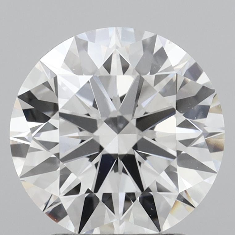 2.02ct D VVS2 Round Brilliant CVD Diamond