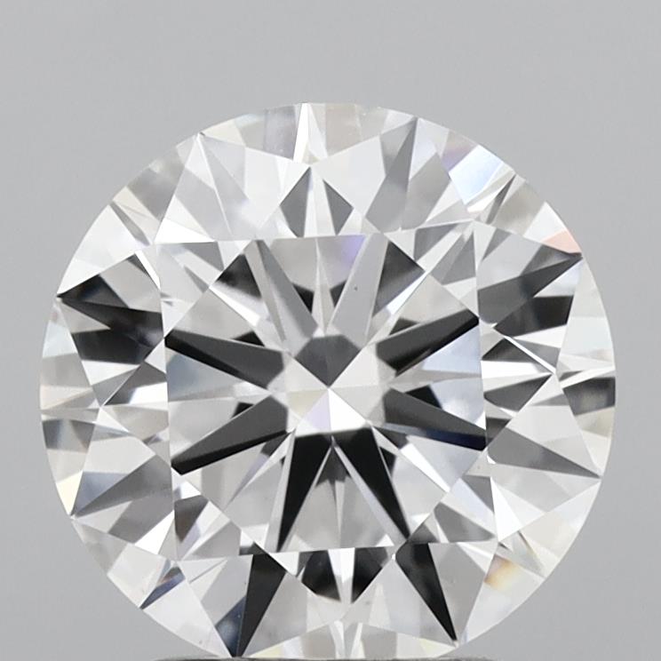 2.26ct D VVS2 Round Brilliant CVD Diamond