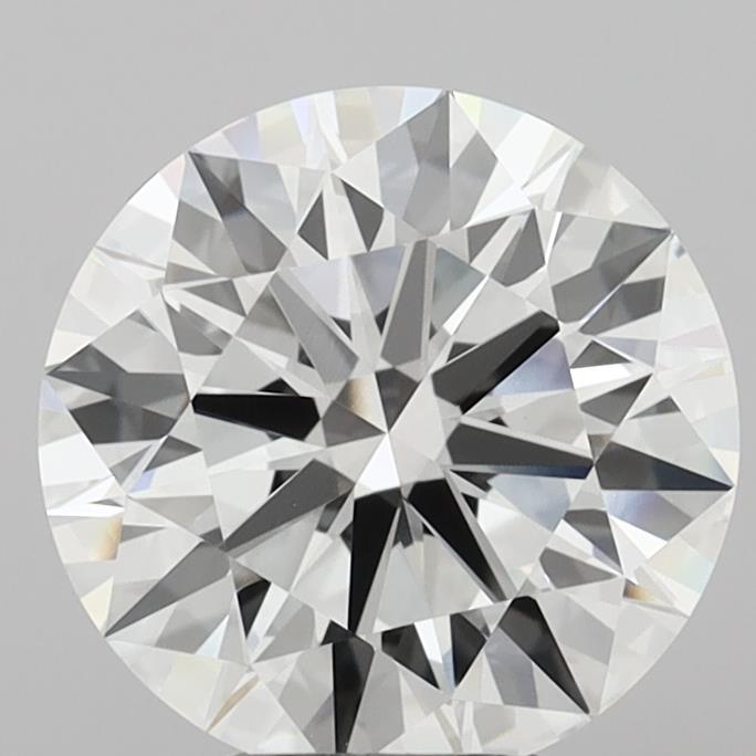 5.05ct E VVS2 Round Brilliant CVD Diamond