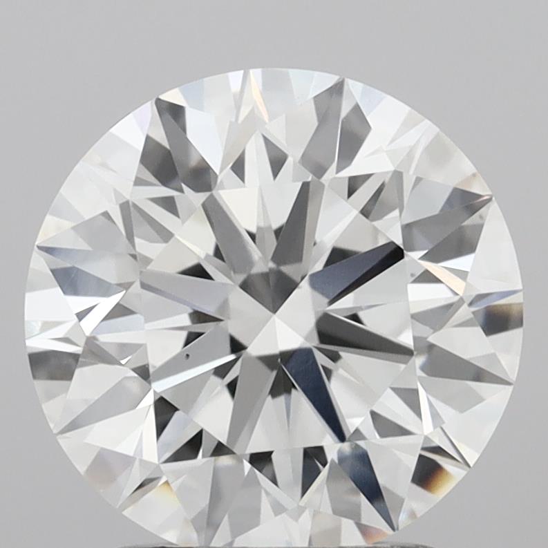 2.05ct E VS1 Round Brilliant CVD Diamond