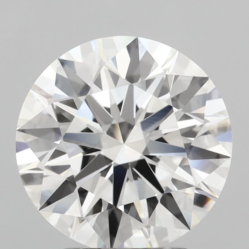 3.02ct F VVS2 Round Brilliant CVD Diamond