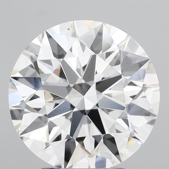 3.02ct E VVS2 Round Brilliant CVD Diamond