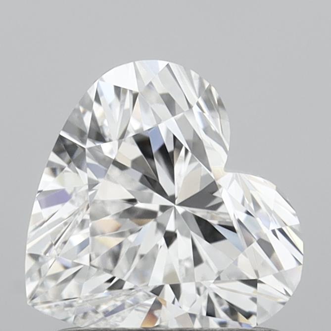 1.01ct D VVS1 Heart Shaped CVD Diamond