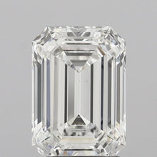 2.05ct F VVS2 Emerald Cut CVD Diamond