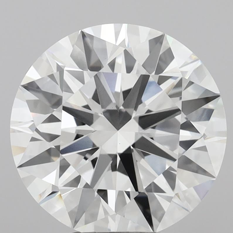 5.55ct E VVS2 Round Brilliant CVD Diamond