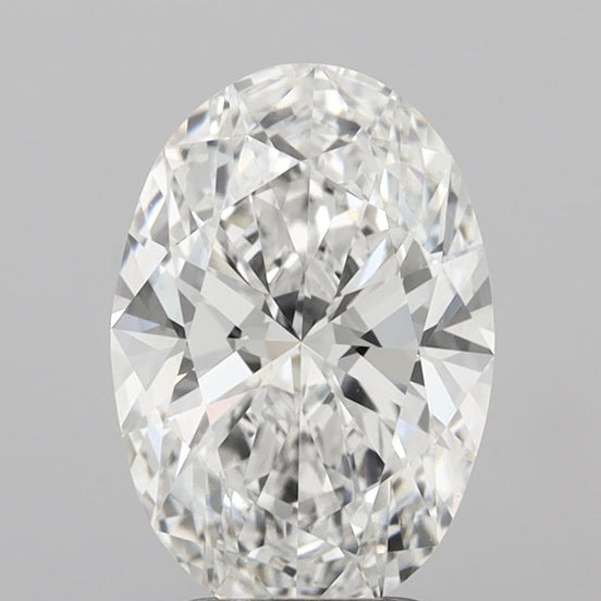 3.05ct E VVS2 Oval Cut CVD Diamond