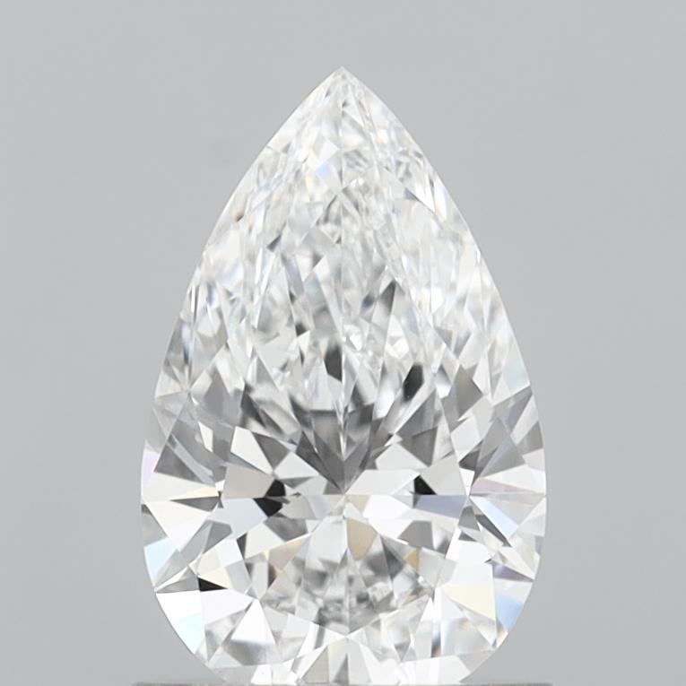 1.03ct E VVS2 Pear Shaped CVD Diamond