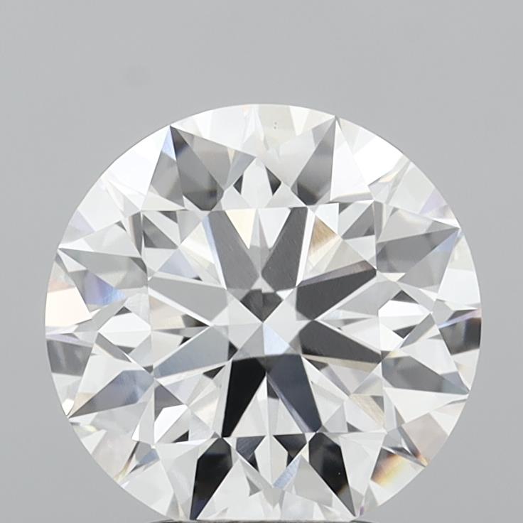 3.03ct E VVS2 Round Brilliant CVD Diamond