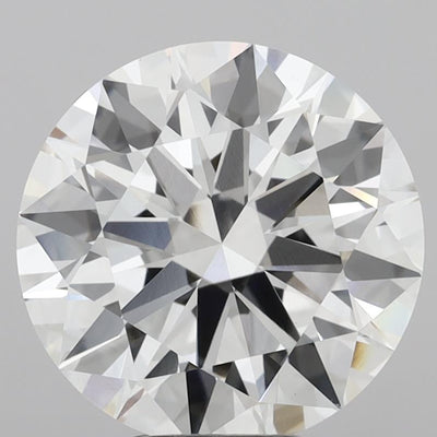 5.5ct E VVS2 Round Brilliant CVD Diamond