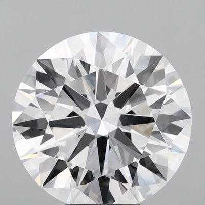 6.01ct E VVS2 Round Brilliant CVD Diamond