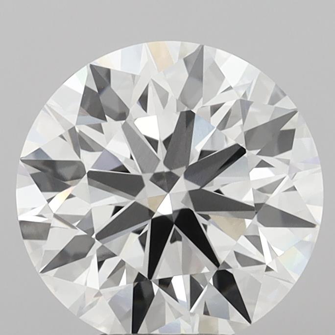 5.03ct E VVS2 Round Brilliant CVD Diamond