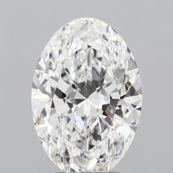 2.26ct D VS1 Oval Cut CVD Diamond
