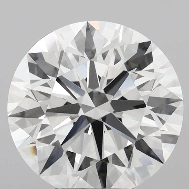 4.54ct E VVS2 Round Brilliant CVD Diamond