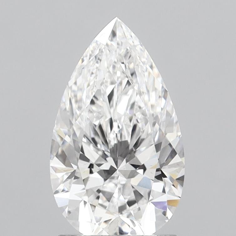 1.93ct D VS1 Pear Shaped CVD Diamond