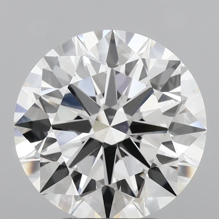 3.99ct E VS1 Round Brilliant CVD Diamond