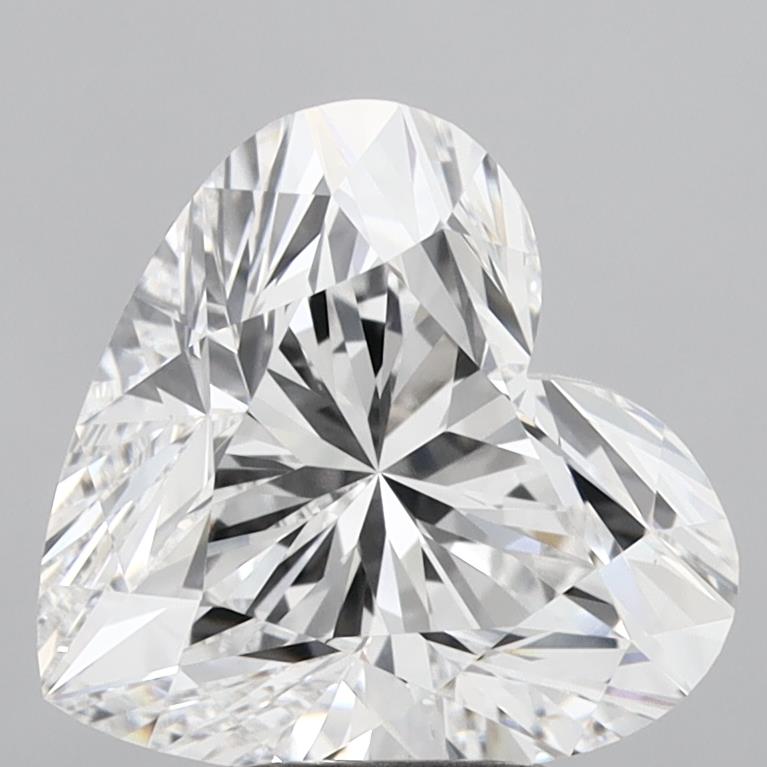 5.06ct D VVS2 Heart Shaped CVD Diamond