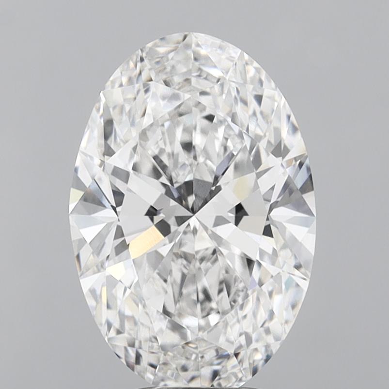 5.04ct E VVS2 Oval Cut CVD Diamond