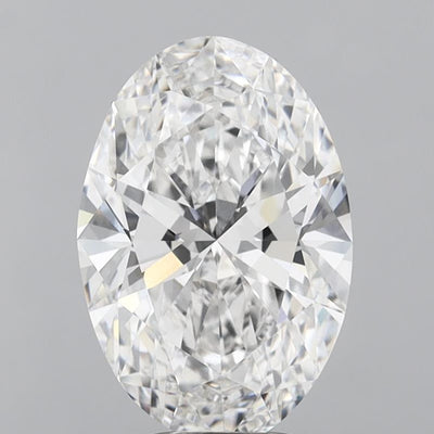 5.04ct E VVS2 Oval Cut CVD Diamond
