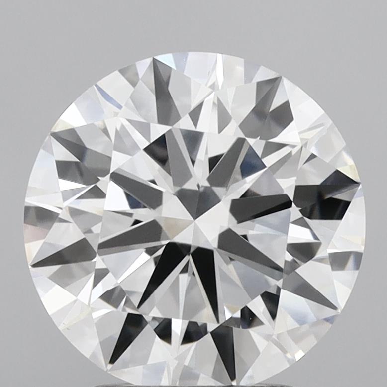 2.5ct E VVS1 Round Brilliant CVD Diamond