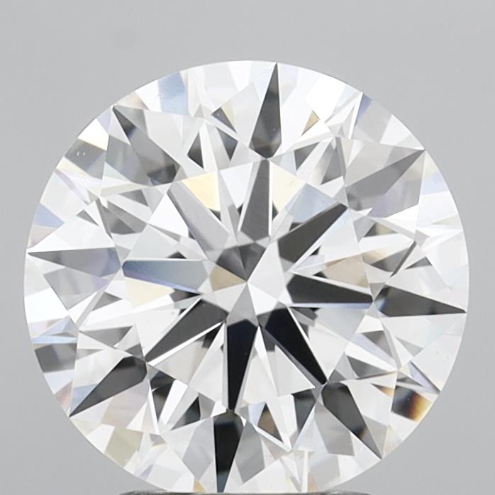 3.01ct E VVS2 Round Brilliant CVD Diamond