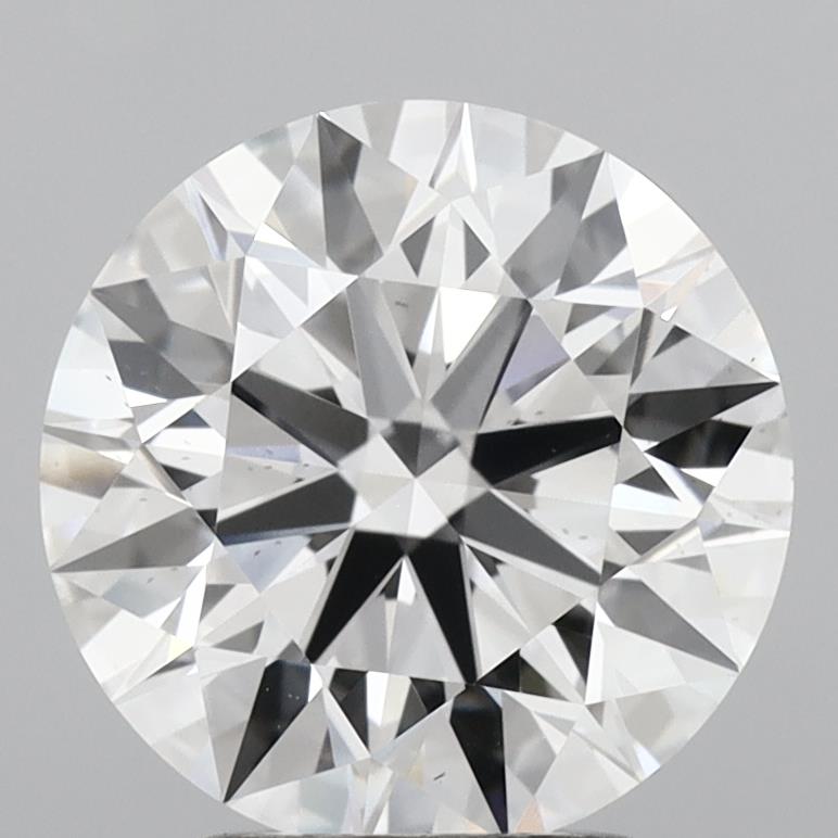 2.85ct D VS2 Round Brilliant CVD Diamond