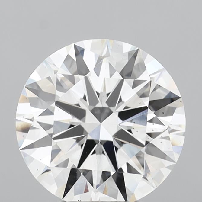 3.01ct E VS2 Round Brilliant CVD Diamond