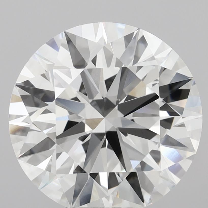 6.04ct E VVS2 Round Brilliant CVD Diamond
