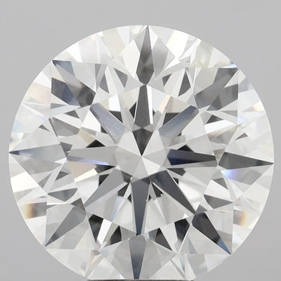 7.05ct E VVS2 Round Brilliant CVD Diamond