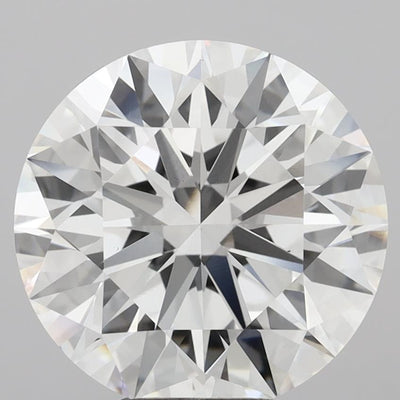 7.01ct E VS1 Round Brilliant CVD Diamond