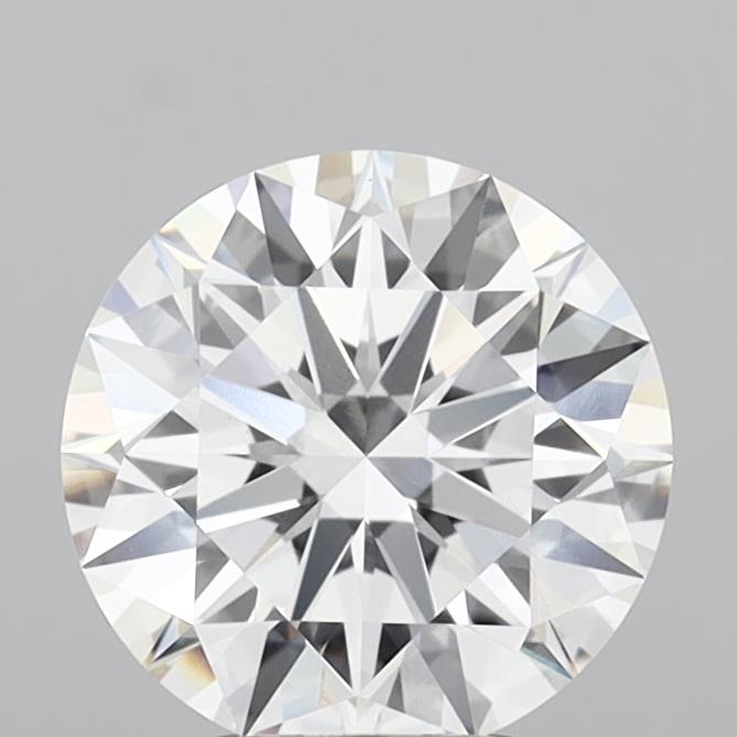 3ct D VVS2 Round Brilliant CVD Diamond