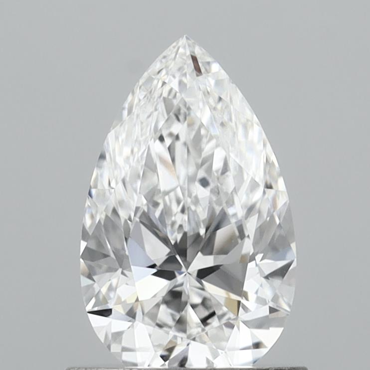 0.92ct D VVS2 Pear Shaped CVD Diamond