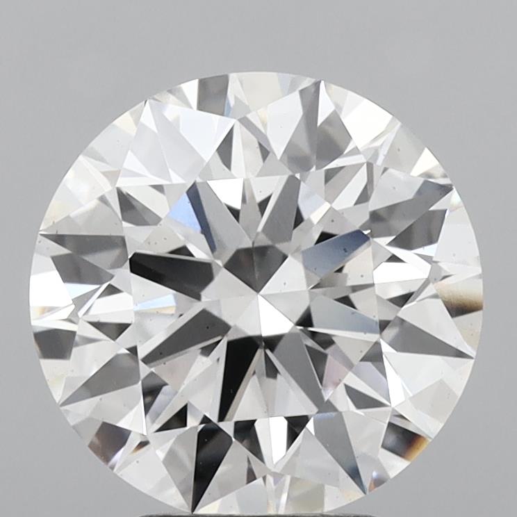 4.05ct E VS2 Round Brilliant CVD Diamond