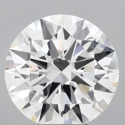 5ct D VS1 Round Brilliant CVD Diamond