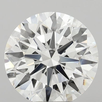 5ct E VS1 Round Brilliant CVD Diamond