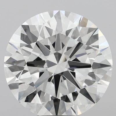 6.01ct E VVS2 Round Brilliant CVD Diamond