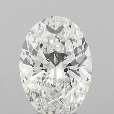 3.02ct D VS1 Oval Cut CVD Diamond