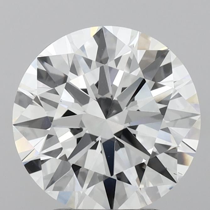 2.71ct D VS1 Round Brilliant CVD Diamond