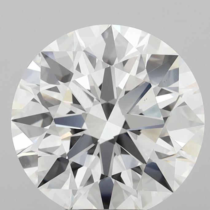 5.05ct D VS1 Round Brilliant CVD Diamond