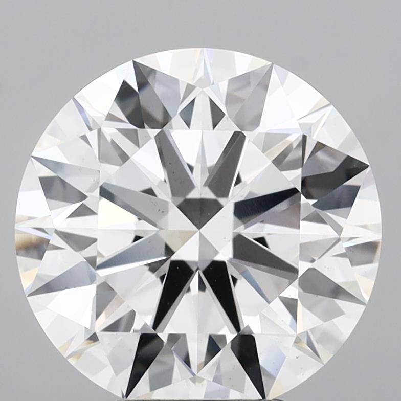 5.03ct E VS2 Round Brilliant CVD Diamond