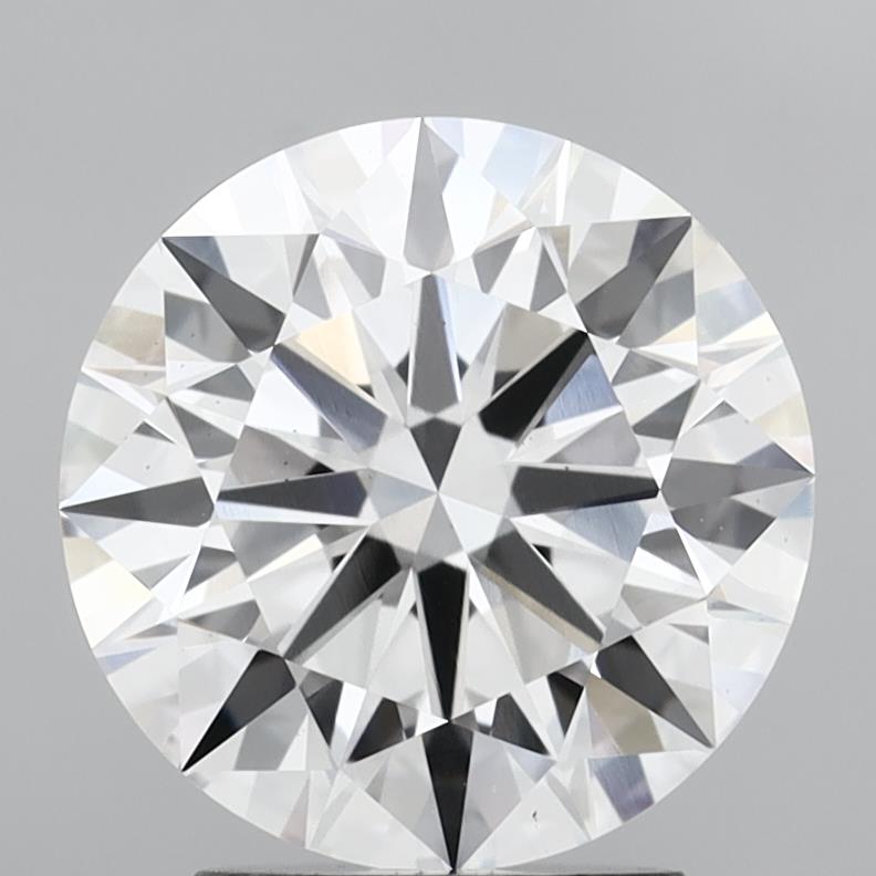 2.86ct D VS1 Round Brilliant CVD Diamond