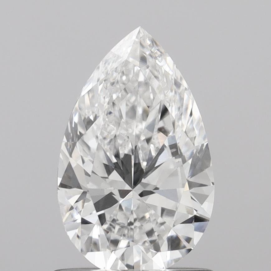 1.01ct D VVS1 Pear Shaped CVD Diamond